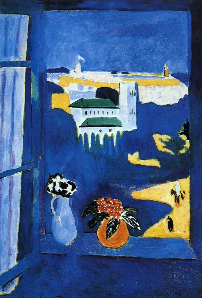 Matisse gorgeous painting of Tangier, Morocco