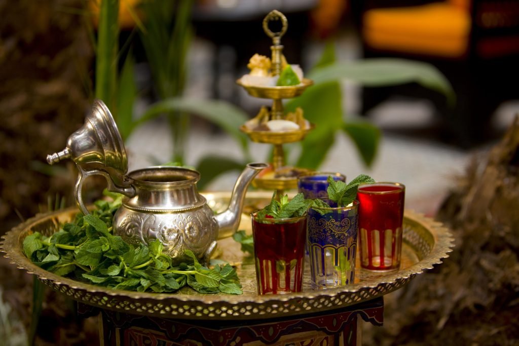 delicious Moroccan Mint Tea originated in Tangier, Morocco as part of its rich culture